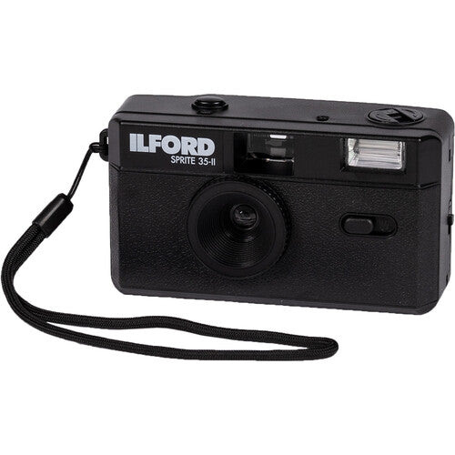 ILFORD 35mm Sprite 35-II Film Reusable Camera (Black)