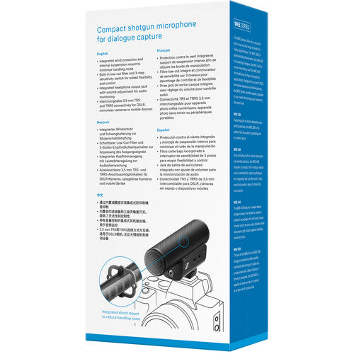 Sennheiser MKE 400 Camera-Mount Shotgun Microphone (2nd Generation)