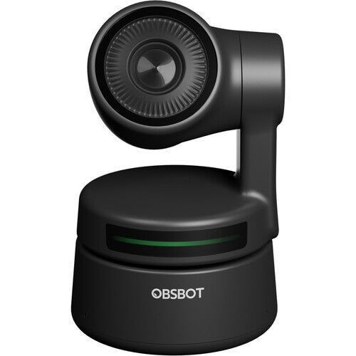OBSBOT Tiny AI-Powered PTZ Webcam (Black)