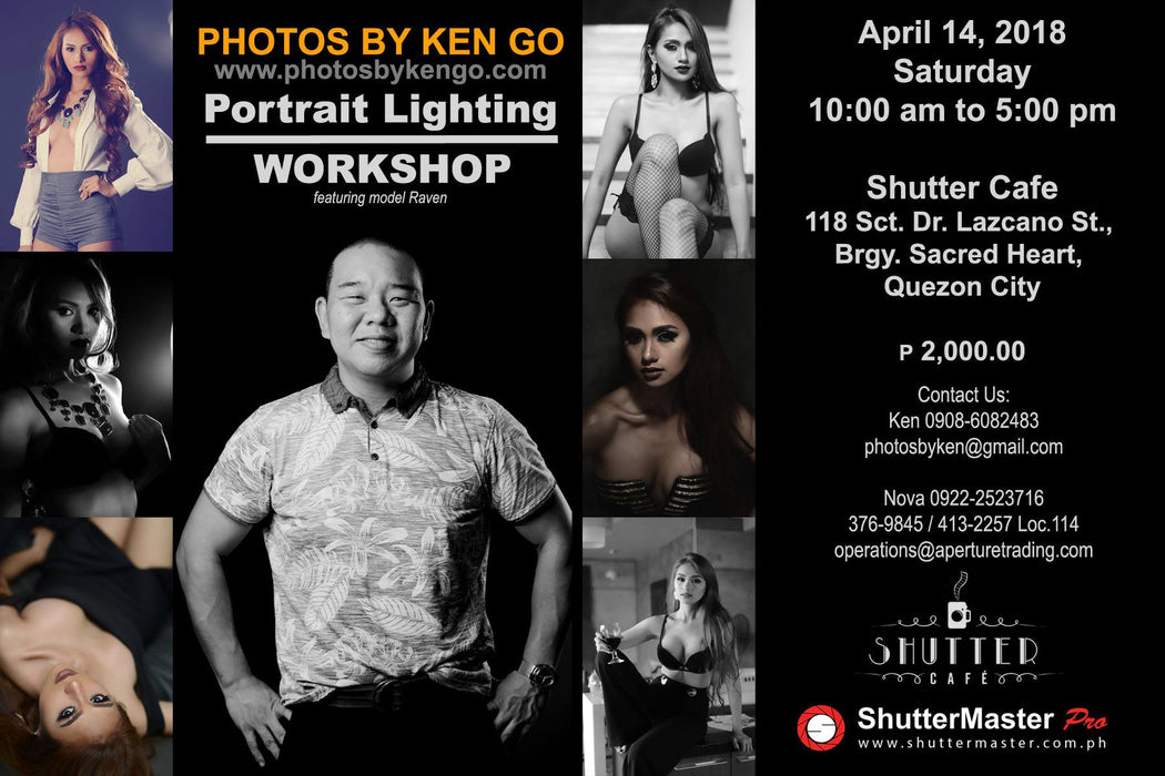 Portrait Lighting Workshop by Ken Go