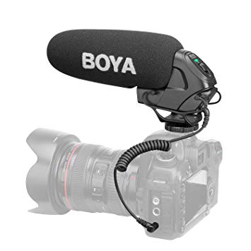 BOYA BY-BM3030 On-Camera Supercardioid Shotgun Microphone