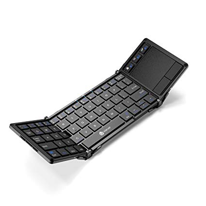 Foldable Keyboard with Touchpad