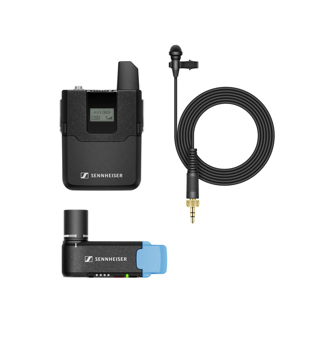 Sennheiser AVX-ME2 SET-3 Digital Camera-Mount Wireless Omni Lavalier Microphone System