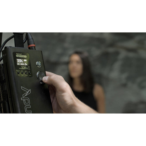 Aputure Light Storm LS COB-120D Mark-II LED Light Kit with V-mount Battery Plate