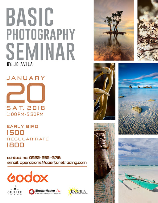 Basic Photography Seminar By: Jo Avila