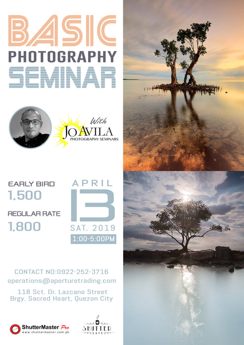 Basic Photography Seminar By: Jo Avila