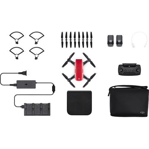 DJI Spark Fly More Combo (Lava Red) By order Basis