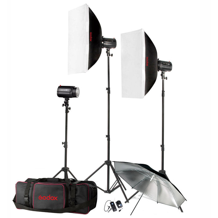 Godox H160-B Studio Flash Strobe Flash Kit Studio Strobe Package 160 watts