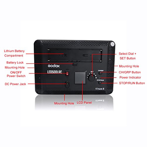 Godox LED 500LR-C Led Video Light
