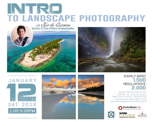 Intro to Landscape Photography by: Jijo De Guzman