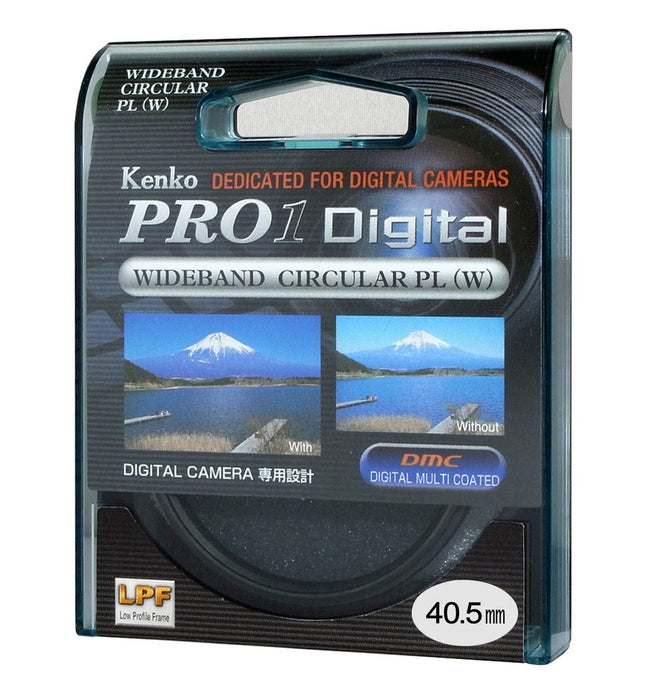Kenko 40.5mm PRO1D C-PL Wideband Digital-Multi-Coated Slim Frame Camera Lens Filters
