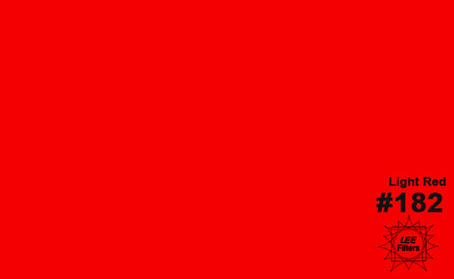 LEE Filters 182 Color Gel Light Red (21"x48")
