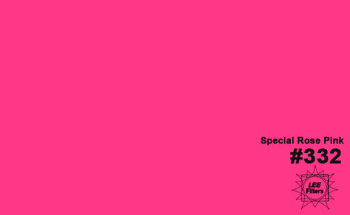 LEE Filters 332 Color Gel Special Rose Pink (21"x48")