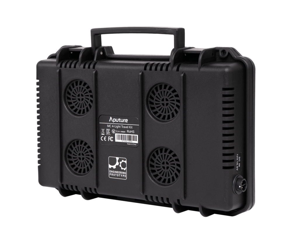 Aputure MC 4-Light Travel Kit with Charging Case