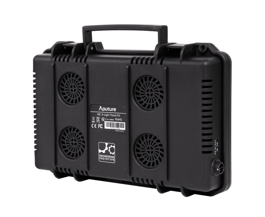 Aputure MC 4-Light Travel Kit with Charging Case