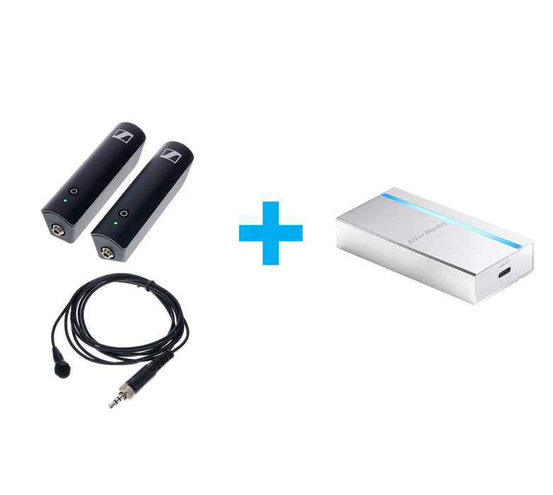 PACKAGE 2 (Sennheiser XSW-D + Avermedia Capture Card)