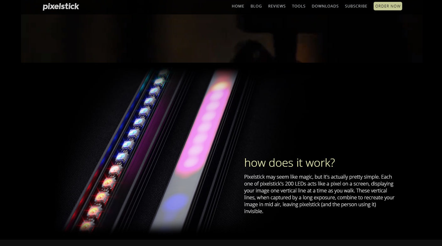 Pixelstick Light Stick – Shuttermaster pro
