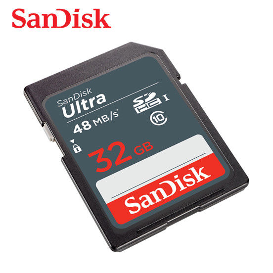 SanDisk 32gb Ultra SD Class 10 SDHC Flash 48mb/s Memory Card