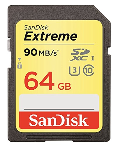 SanDisk 64GB Extreme UHS-I SDHC Memory Card