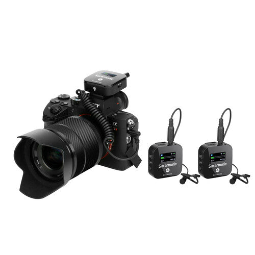 Saramonic Blink 900 B2 2-Person Digital Camera-Mount Wireless Omni Lavalier Microphone System (2.4 GHz, Black)