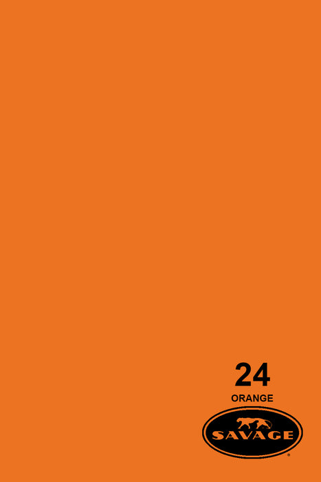 Savage Widetone Seamless Background Paper (#24 Orange, 9ft x 36ft)
