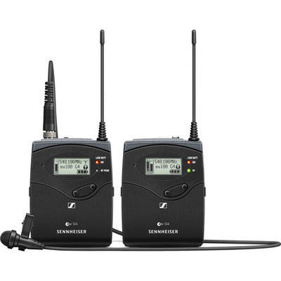 Sennheiser ew 112P G4 Camera-Mount Wireless Microphone System with ME 2-II Lavalier Mic B: (626 to 668 MHz)