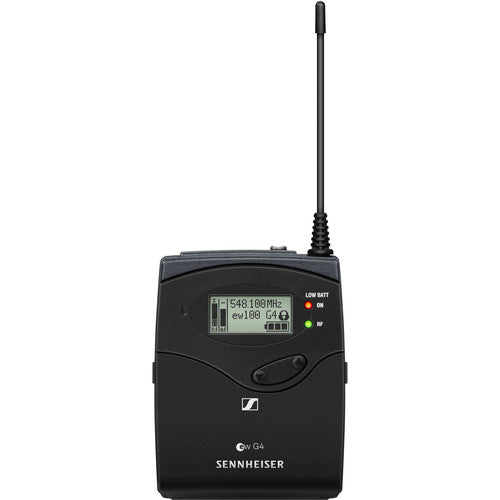 Sennheiser ew 112P G4 Camera-Mount Wireless Microphone System with ME 2-II Lavalier Mic B: (626 to 668 MHz)