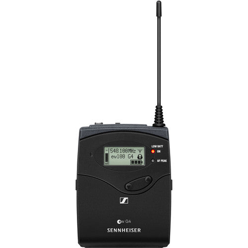 Sennheiser ew 112P G4 Camera-Mount Wireless Microphone System with ME 2-II Lavalier Mic B: (626 to 668 MHz)