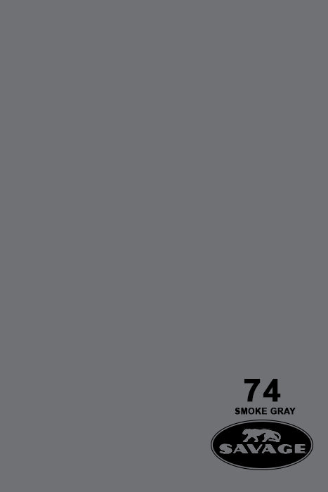 Savage Widetone Seamless Background Paper (#74 Smoke Gray, 9ft x 36ft)