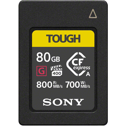 Sony 80GB CFexpress Type A TOUGH Memory Card (CEA-G80T)