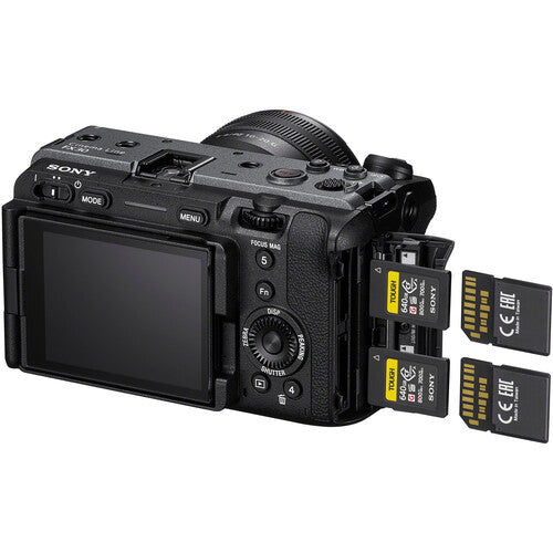 Sony FX30 Digital Cinema Camera (Body Only) without XLR Handle Unit