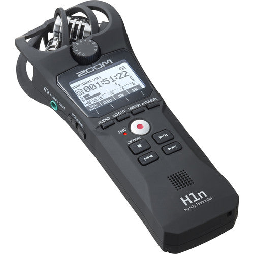 Zoom H1n Digital Handy Recorder (Black)