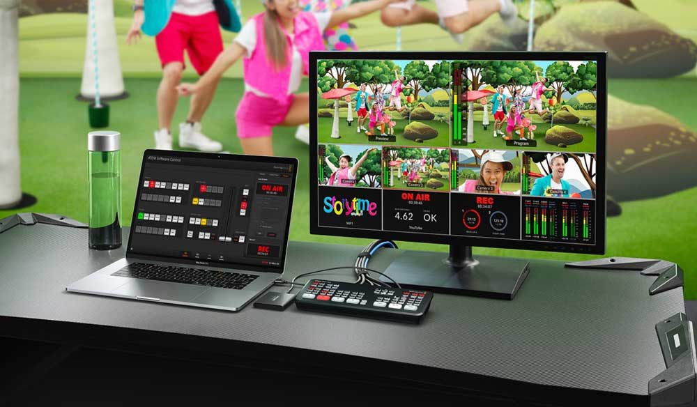 switcher blackmagic design atem mini hdmi live stream