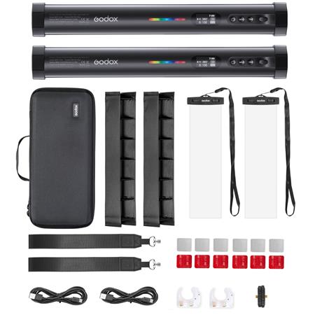 Godox TL30 RGB LED Tube Light 2-Light Kit