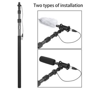 Boya BY-PB25 Universal Carbon Fiber Boom Pole w/ XLR Cable (2.5m)