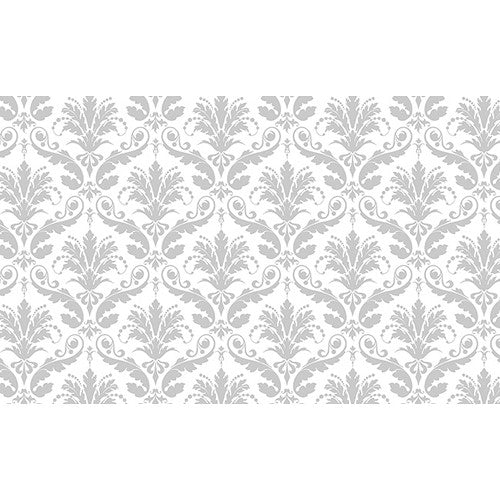 Savage Printed Background Paper (53" x 18', Gray Floral) P-PA5318GFL