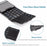 Foldable Keyboard with Touchpad